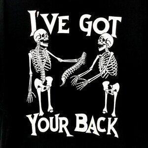 Halloween Way To Celebrate Skeleton Graphic T-Shirt 3XL Black Cotton & Polyester